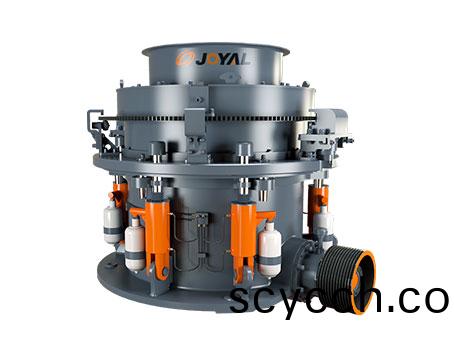 HP液壓圓(yuan)錐式(shi)破碎(sui)機